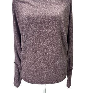 We the Free Heather Purple Long Sleeve Top Size M